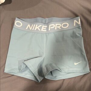 Nike Pro Women's Blue Shorts